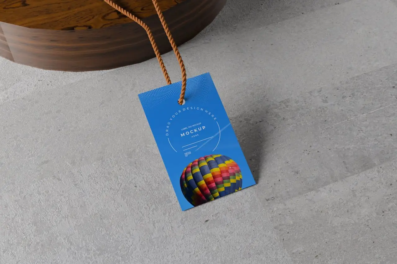 Hang Tag Mockup