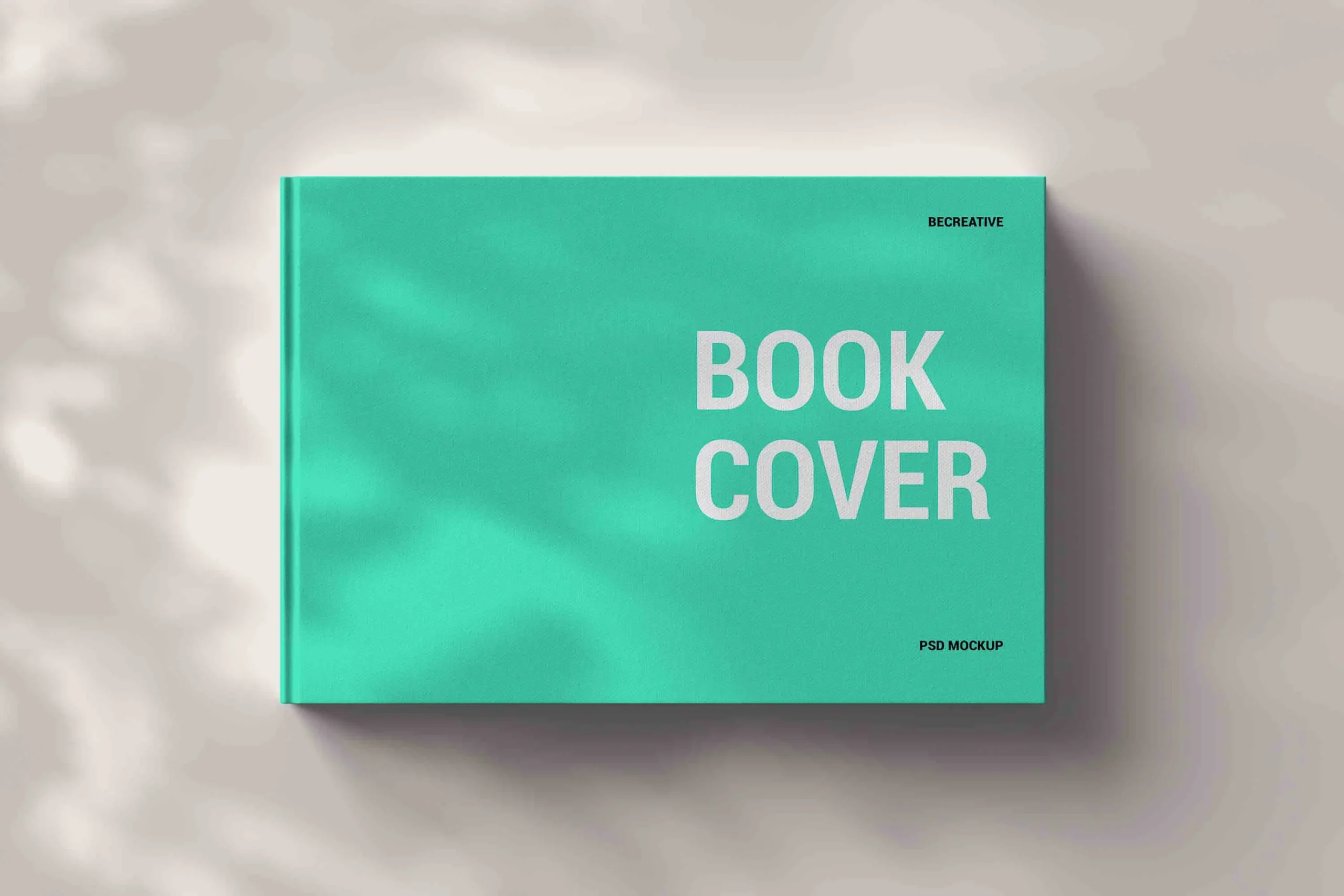 Hard Cover Horizontal Book Mockup 6 hard cover horizontal book mockup 2