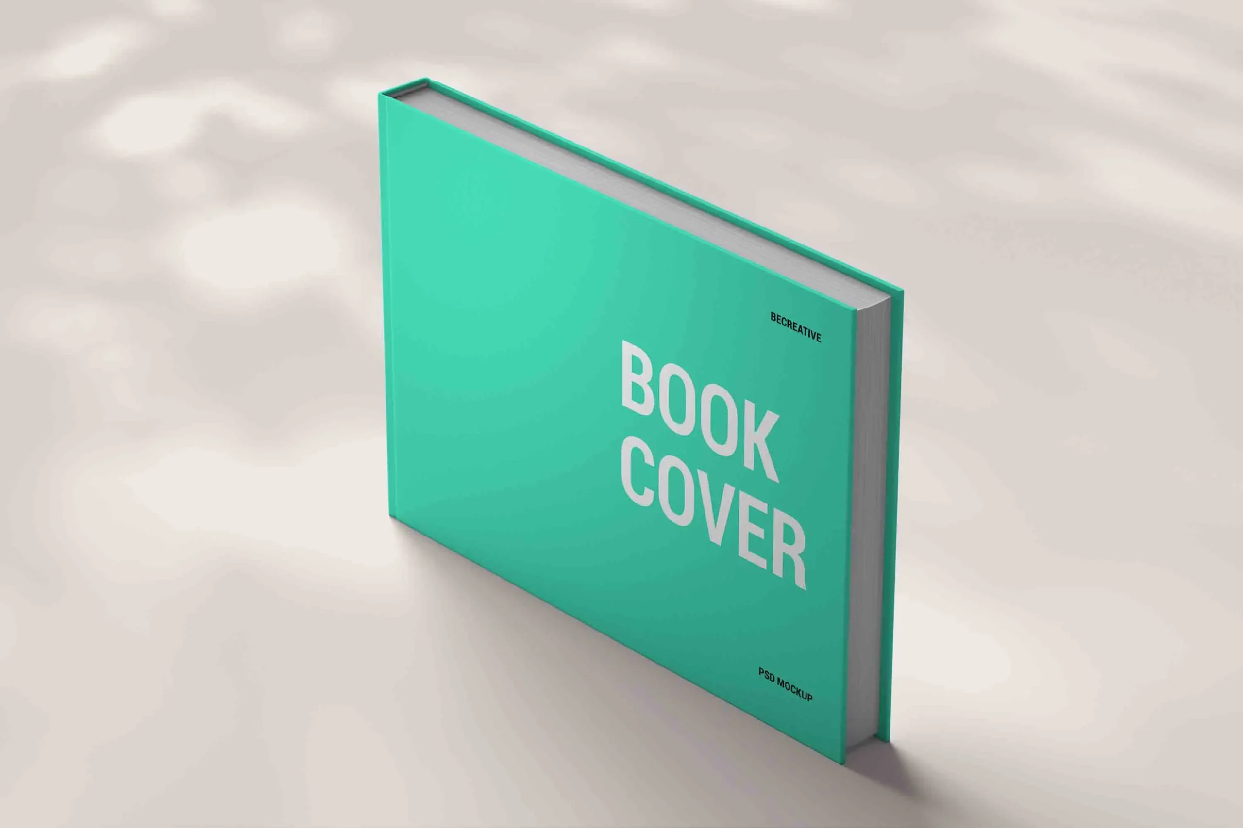 Hard Cover Horizontal Book Mockup 4 hard cover horizontal book mockup 3