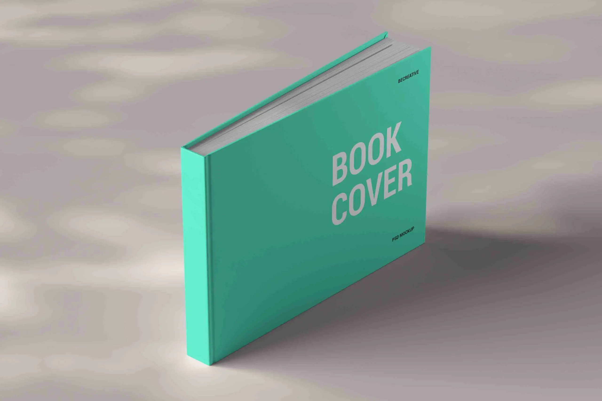 Hard Cover Horizontal Book Mockup 5 hard cover horizontal book mockup 4