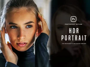 hdr portrait photoshop action 3