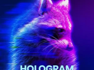 hologram photo effect