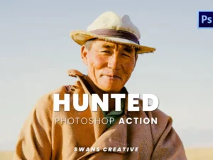 hunted photoshop action 2