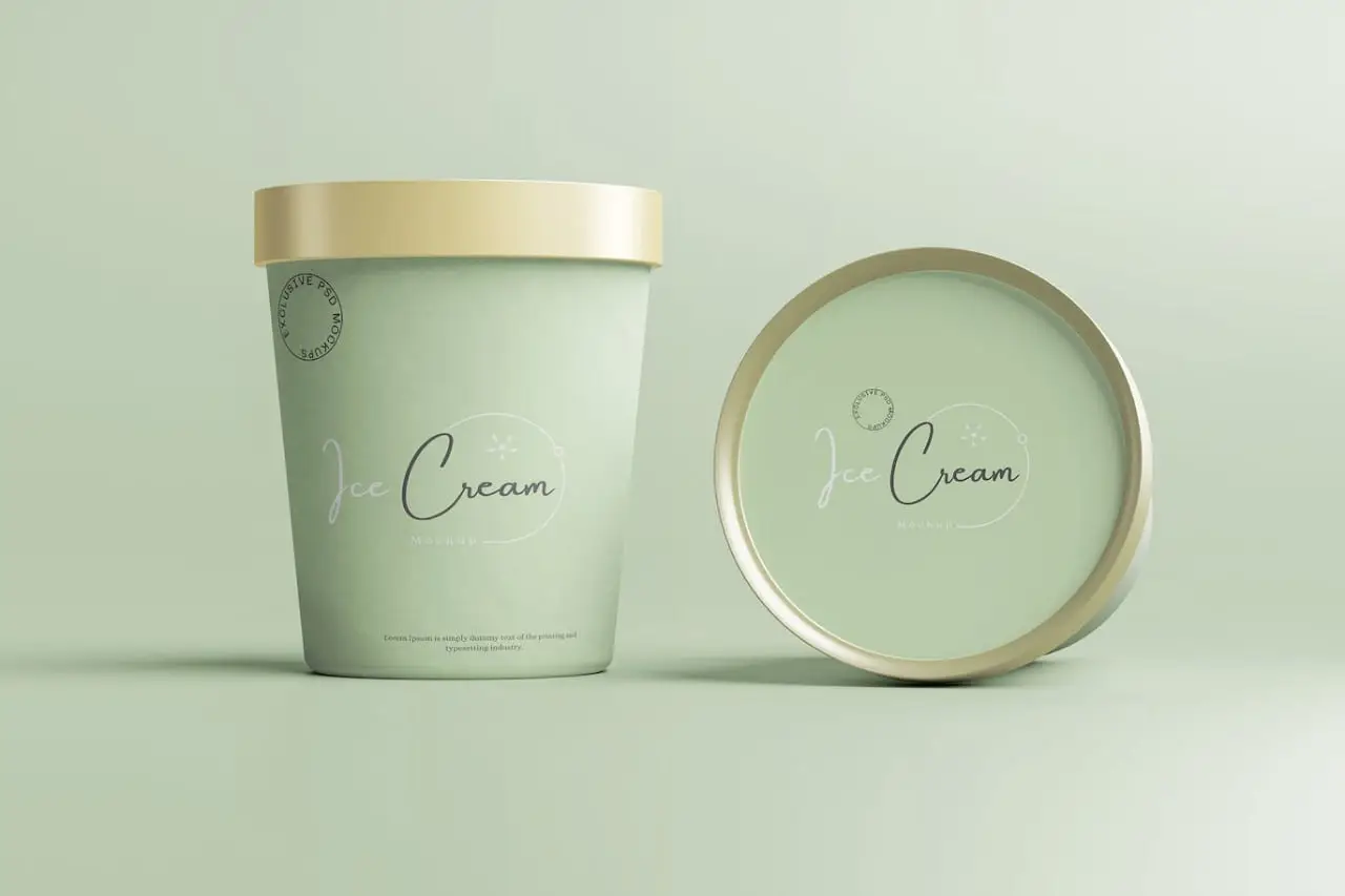 Ice Cream Mockup 1 ice cream mockup