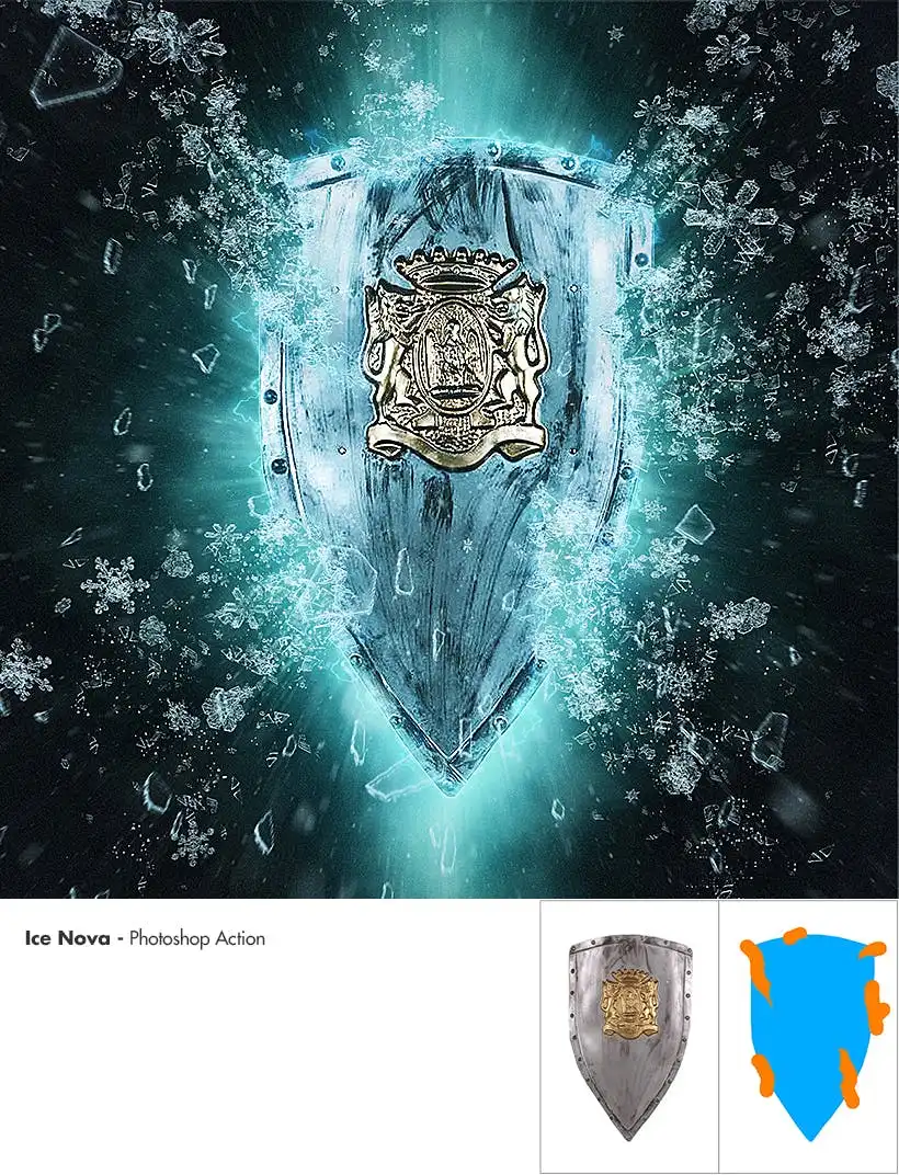 Ice Nova-Photoshop Action 4 ice nova photoshop action 2