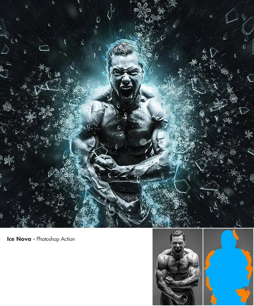 Ice Nova-Photoshop Action 8 ice nova photoshop action 4