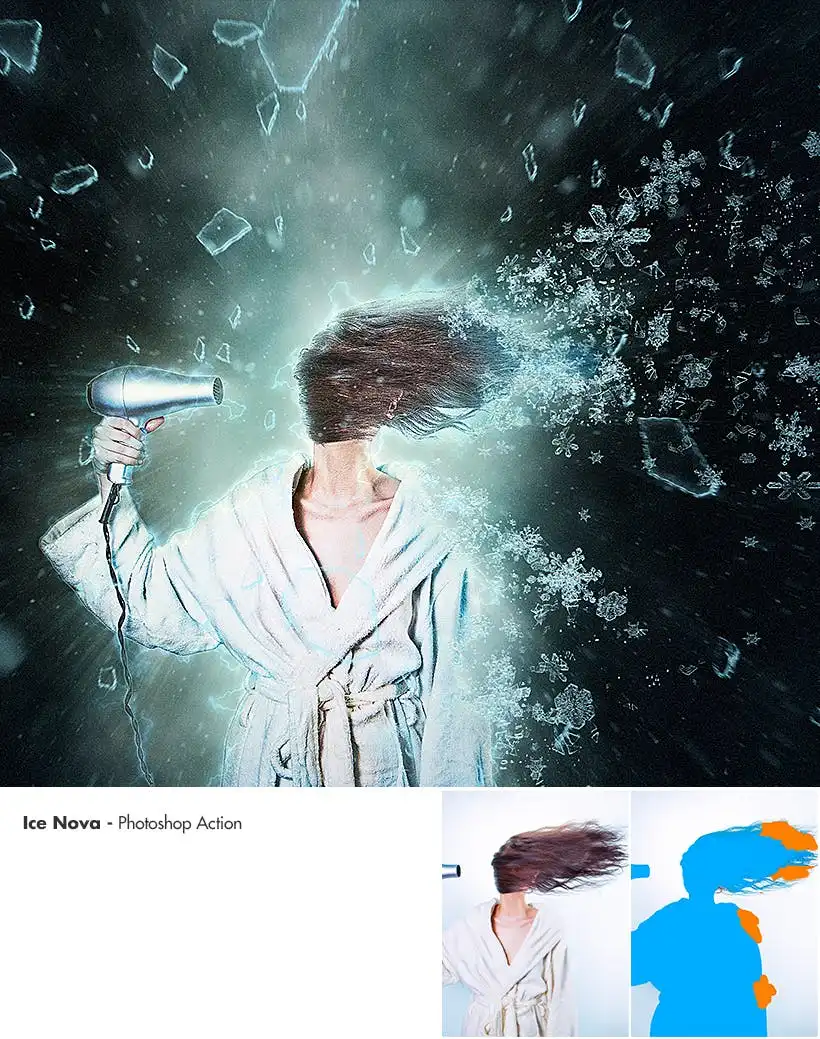 Ice Nova-Photoshop Action 10 ice nova photoshop action 8