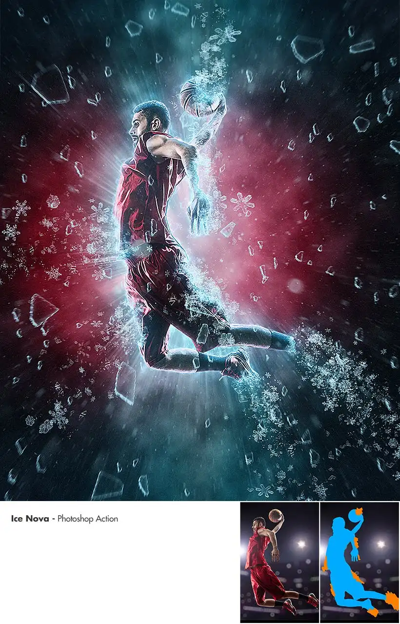 Ice Nova-Photoshop Action