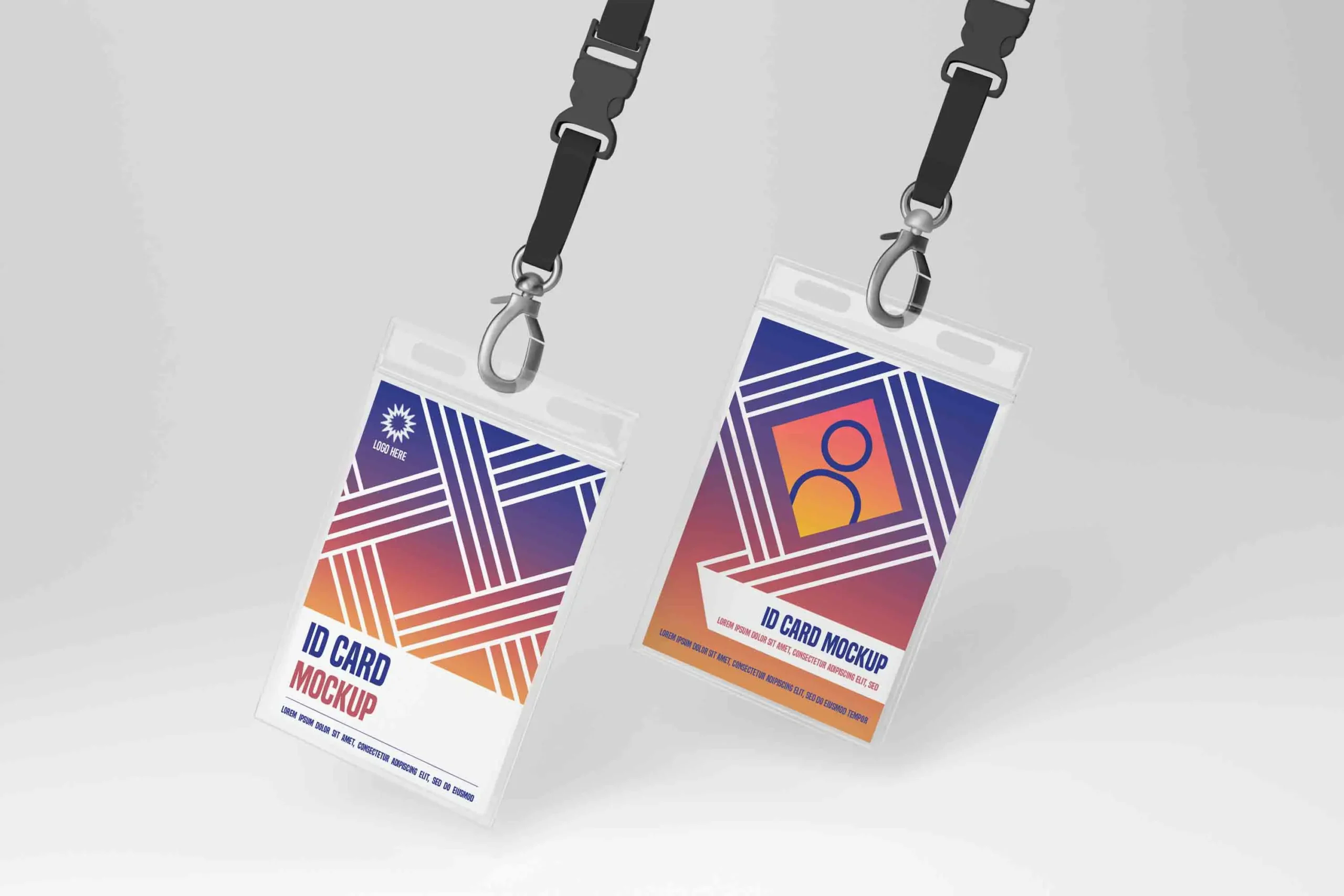 Id Card Mockups 4 id card mockups 3
