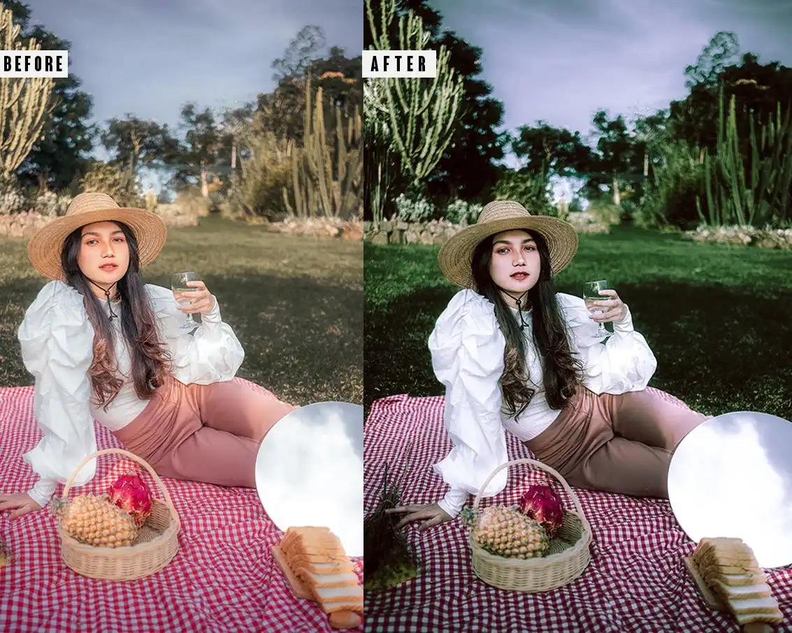 In Park Photoshop Action & Lightrom Presets 3 in park photoshop action lightrom presets 3