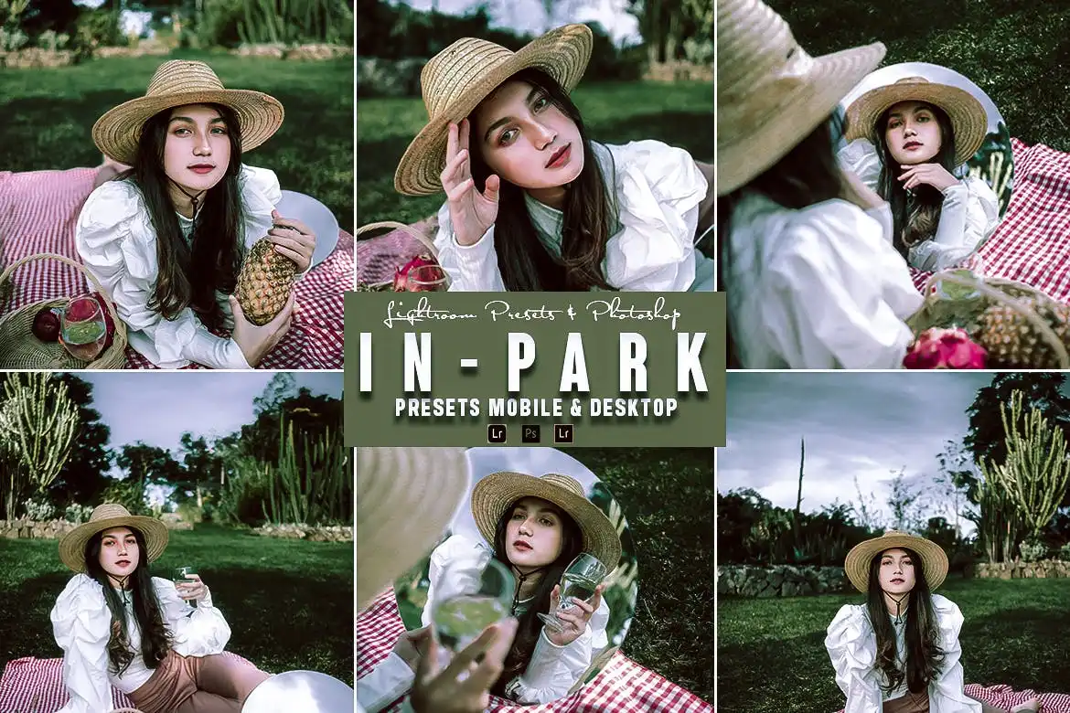 In Park Photoshop Action & Lightrom Presets