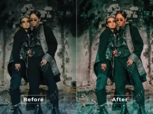 incredible retro photoshop action