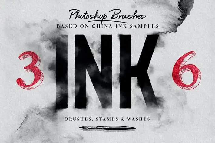 Ink Brushes For Photoshop 8 ink brushes for photoshop 8