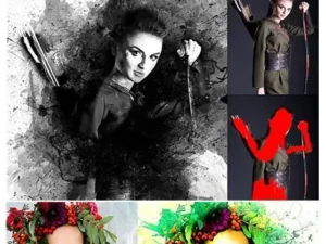 ink manipulation photoshop action