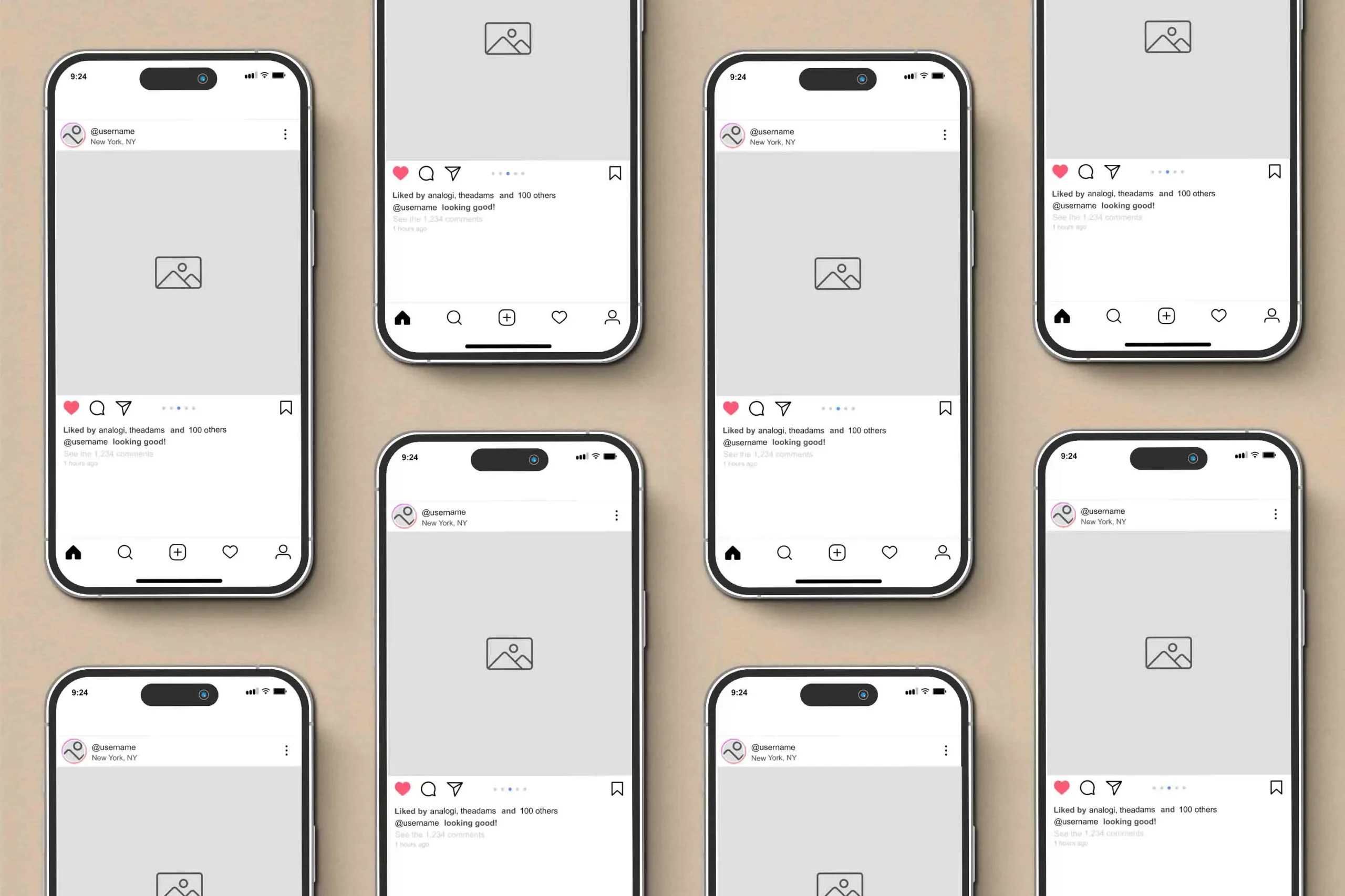 Instagram Mockup 3 instagram mockup 2
