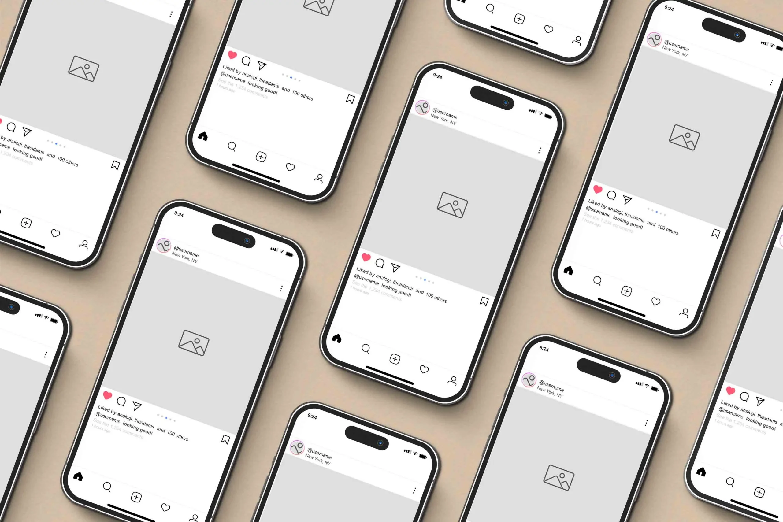 Instagram Mockup 6 instagram mockup 3