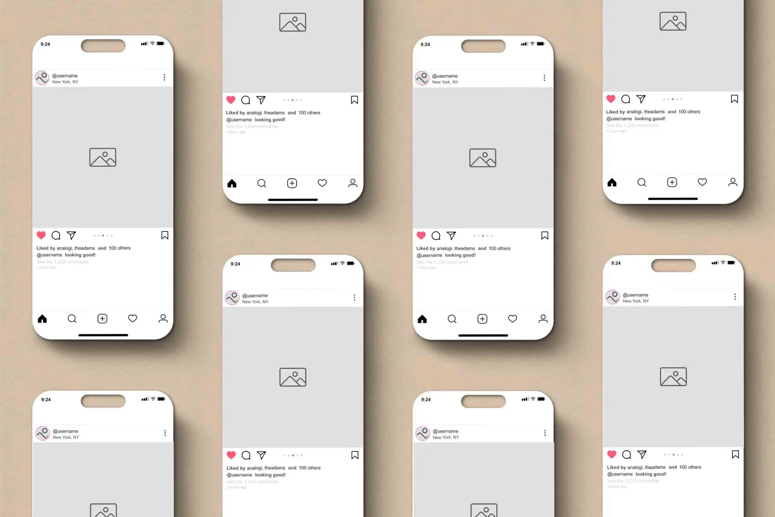 Instagram Mockup 5 instagram mockup 5