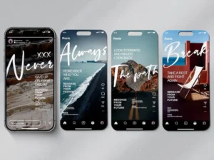 instagram reels iphone 14 pro mockup