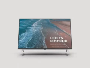 led tv mockup 3