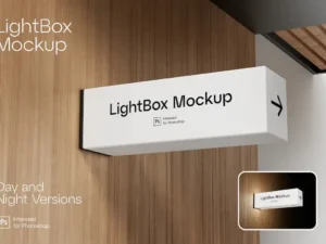 lightbox mockup