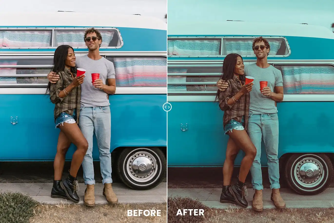 Lightroom Preset And Action Blue Tones