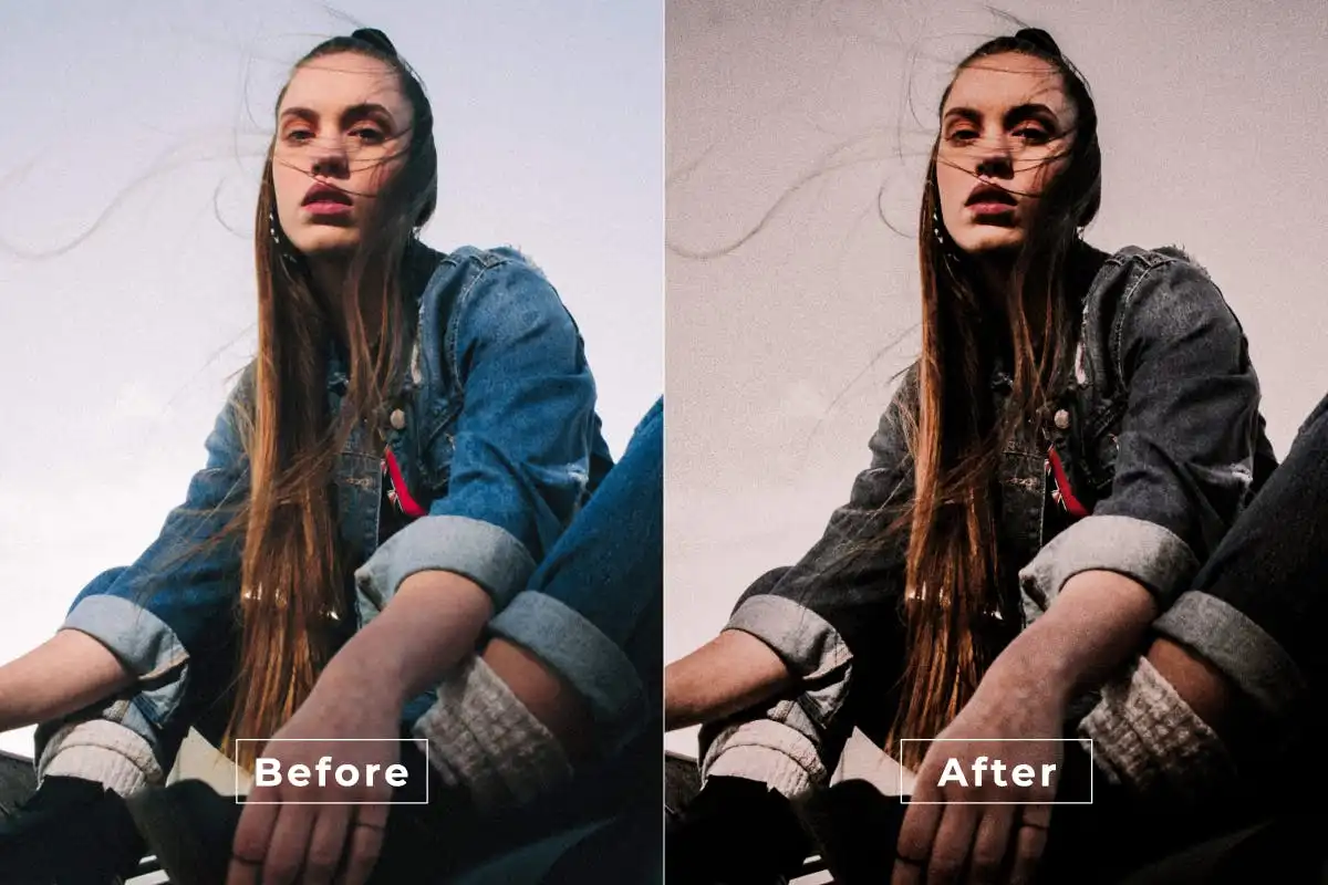 Losing Grip Photoshop Action