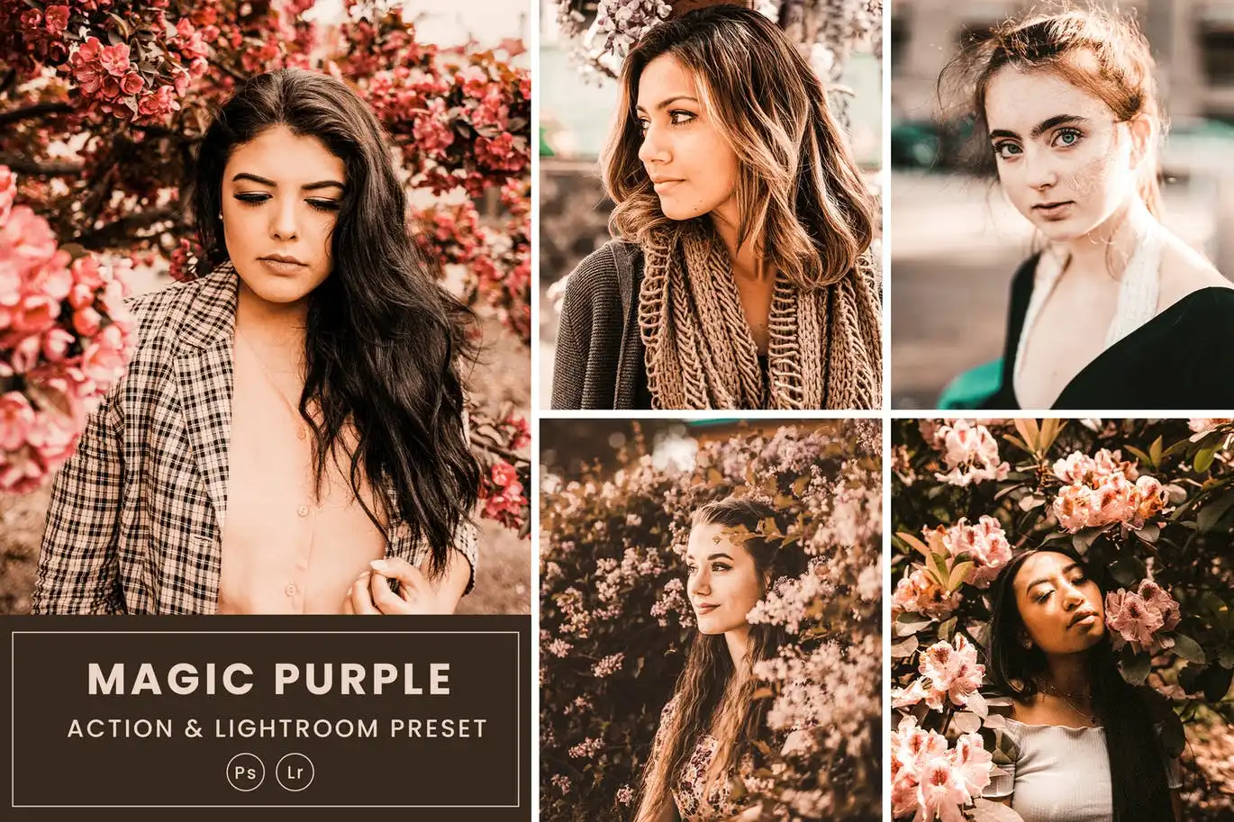 Magic Purple Action & Lightroom Presets