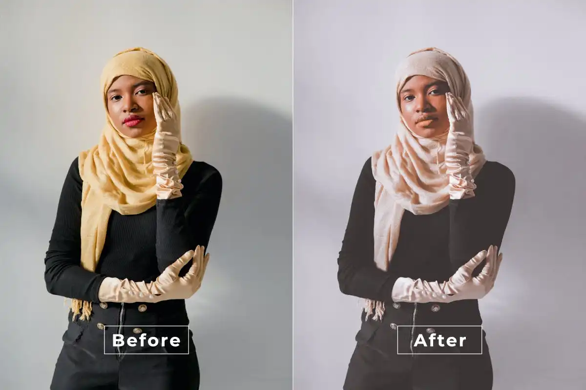 Matte Grey-Photoshop Action