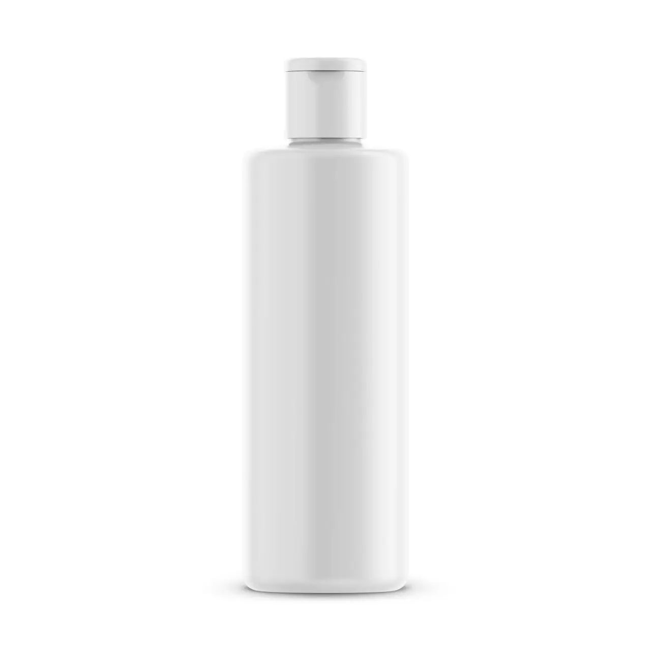 Matte Plastic Bottle Mockup
