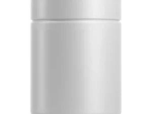 matte plastic jar mockup
