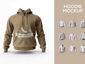 mens hoodie mockup