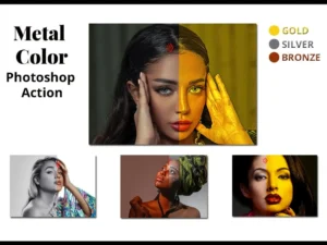 metal color photoshop action