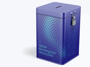 metal rectangular moneyboxes mockup 3