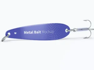 metal spoon bait mockup 6