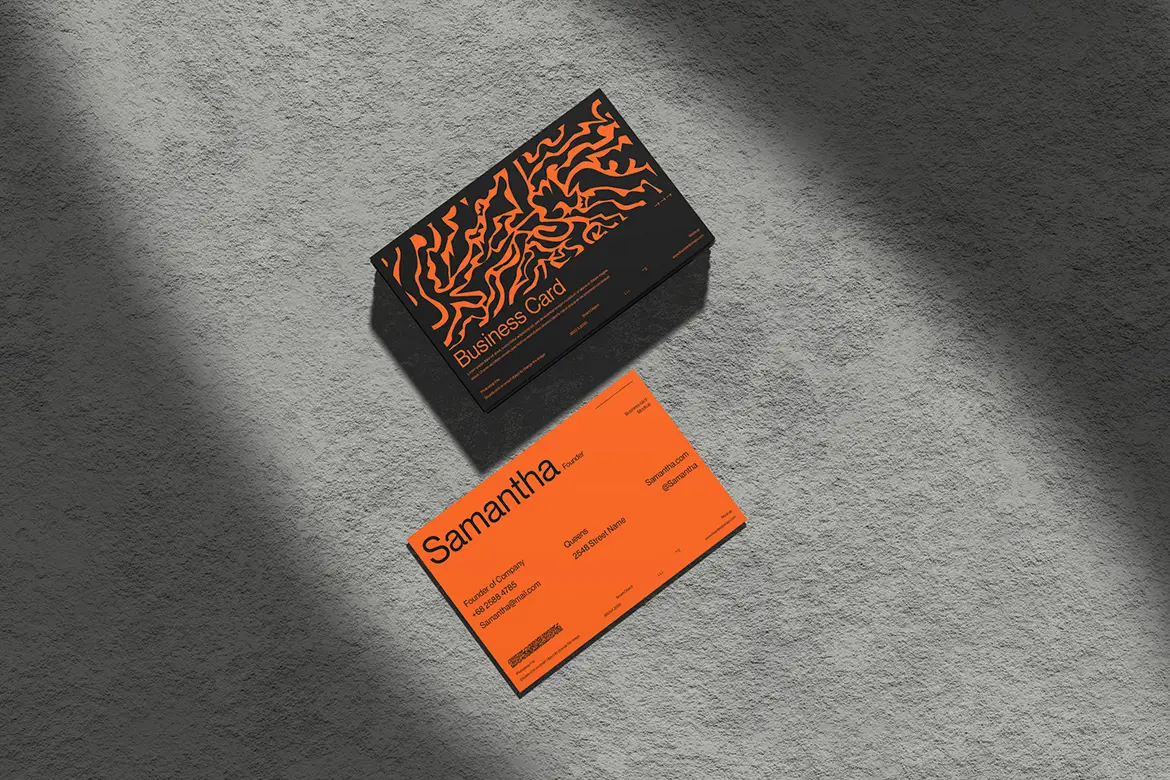 Mi-Business Card Mockup 7 mi business card mockup 4