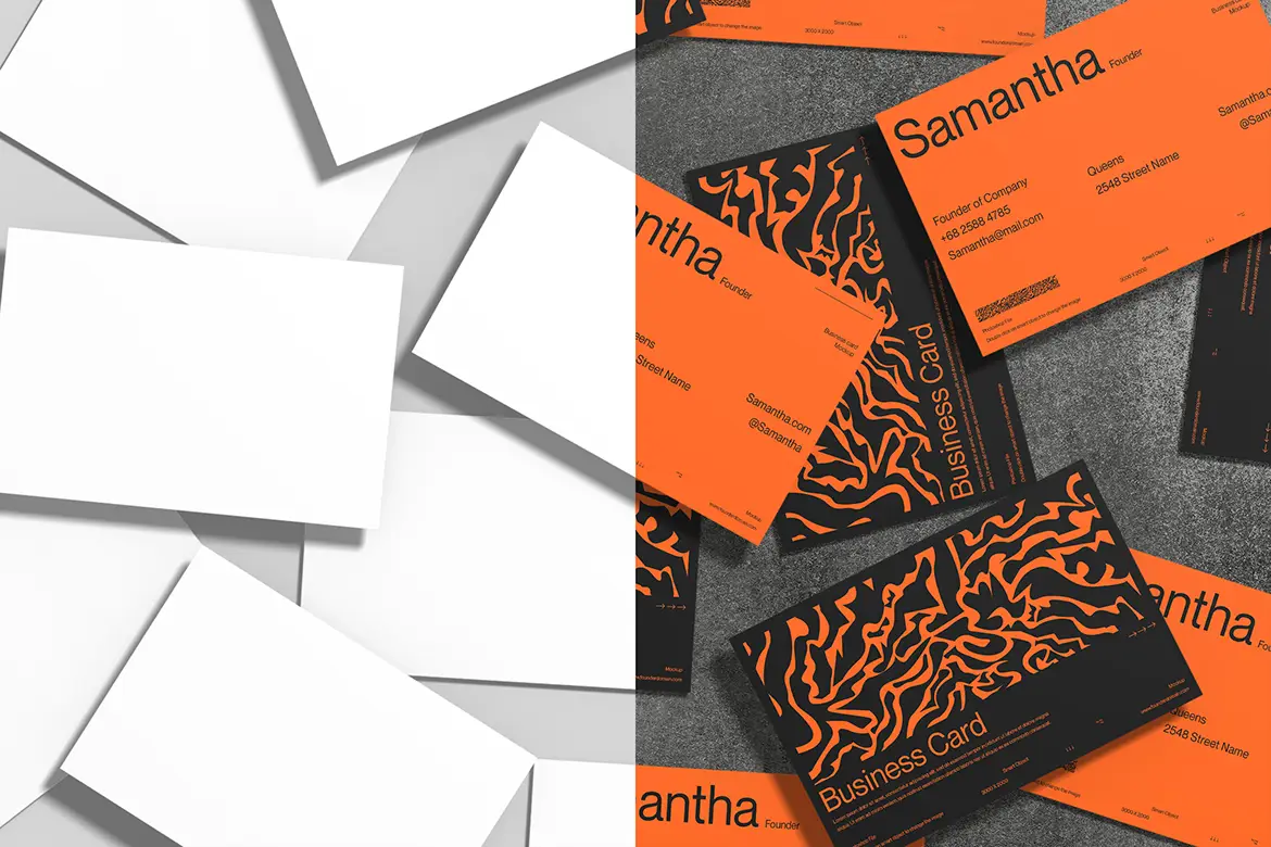 Mi-Business Card Mockup 13 mi business card mockup 5