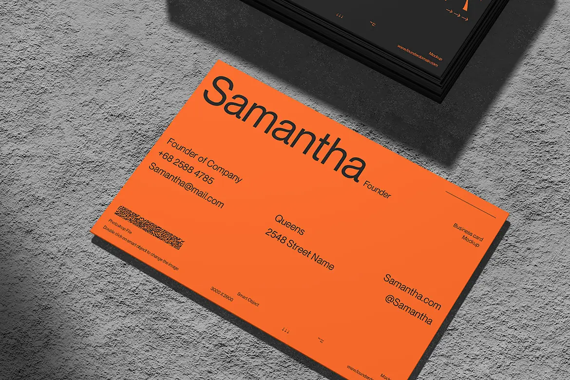 Mi-Business Card Mockup 14 mi business card mockup 6