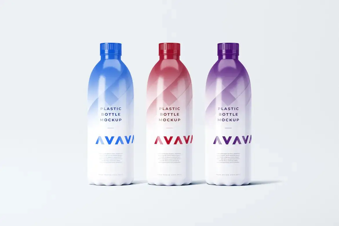 Milk Bottle Mockup