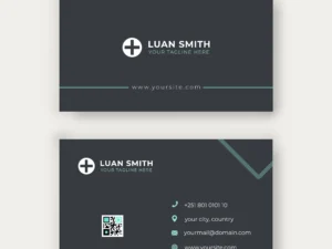 minimal and modern business card template