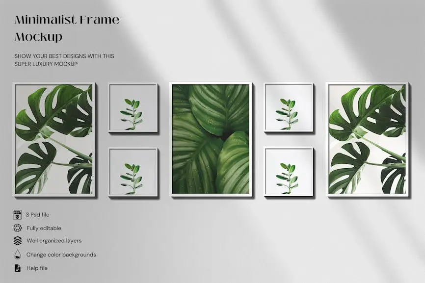 Minimalist Frame Mockup