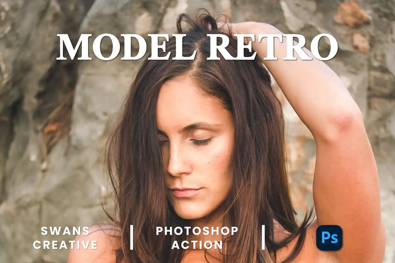 Model Retro Photoshop Action