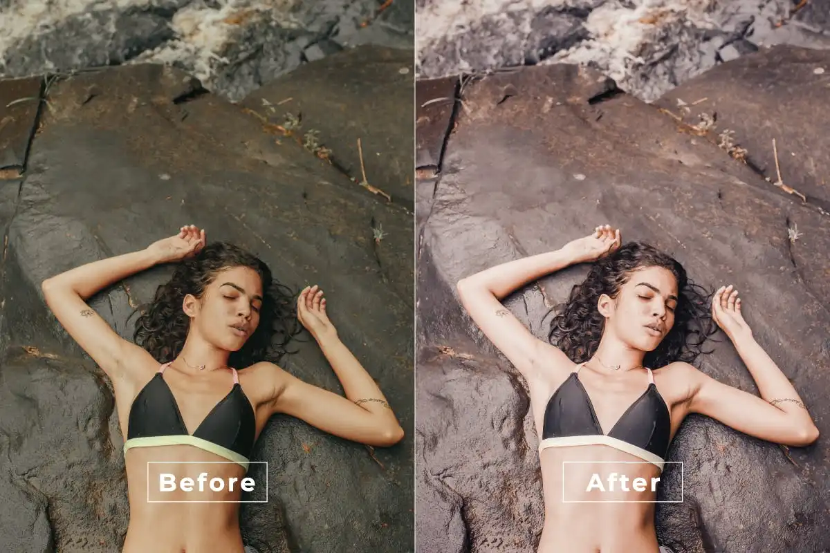 Model Vintage Photoshop Action 3 model vintage photoshop action