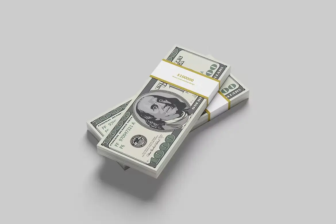 Money Cash Mockup 5 money cash mockup 2