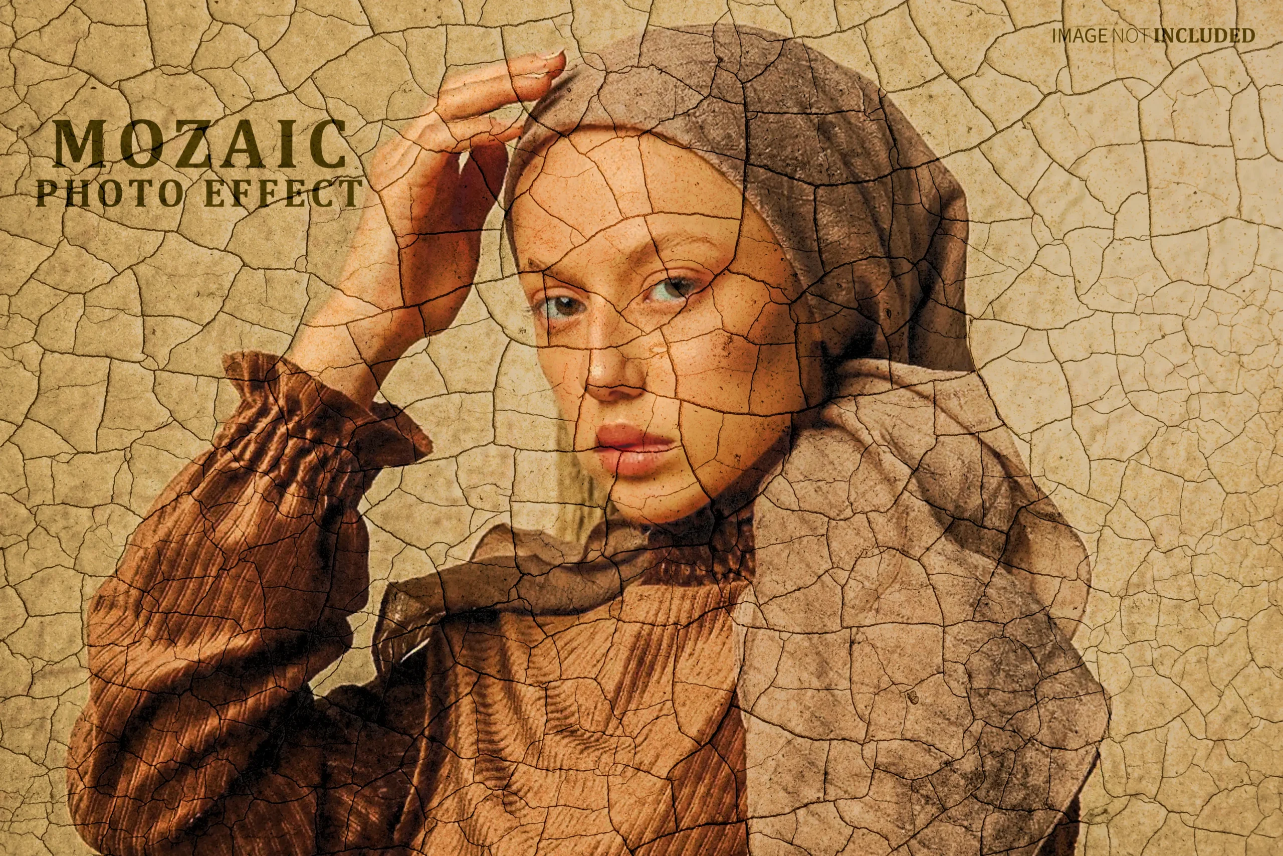 Mozaic Photo Effect Psd