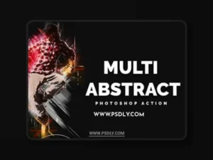 multi abstract photoshop action
