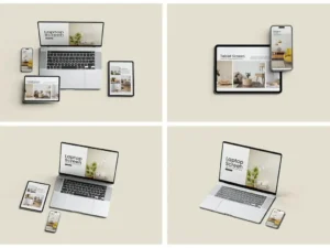 multi device scene creator mockup