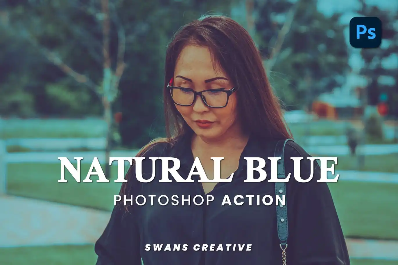 Natural Blue Photoshop Action