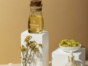 natural oil dropper packaging mockup 10
