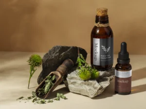 natural oil dropper packaging mockup 5