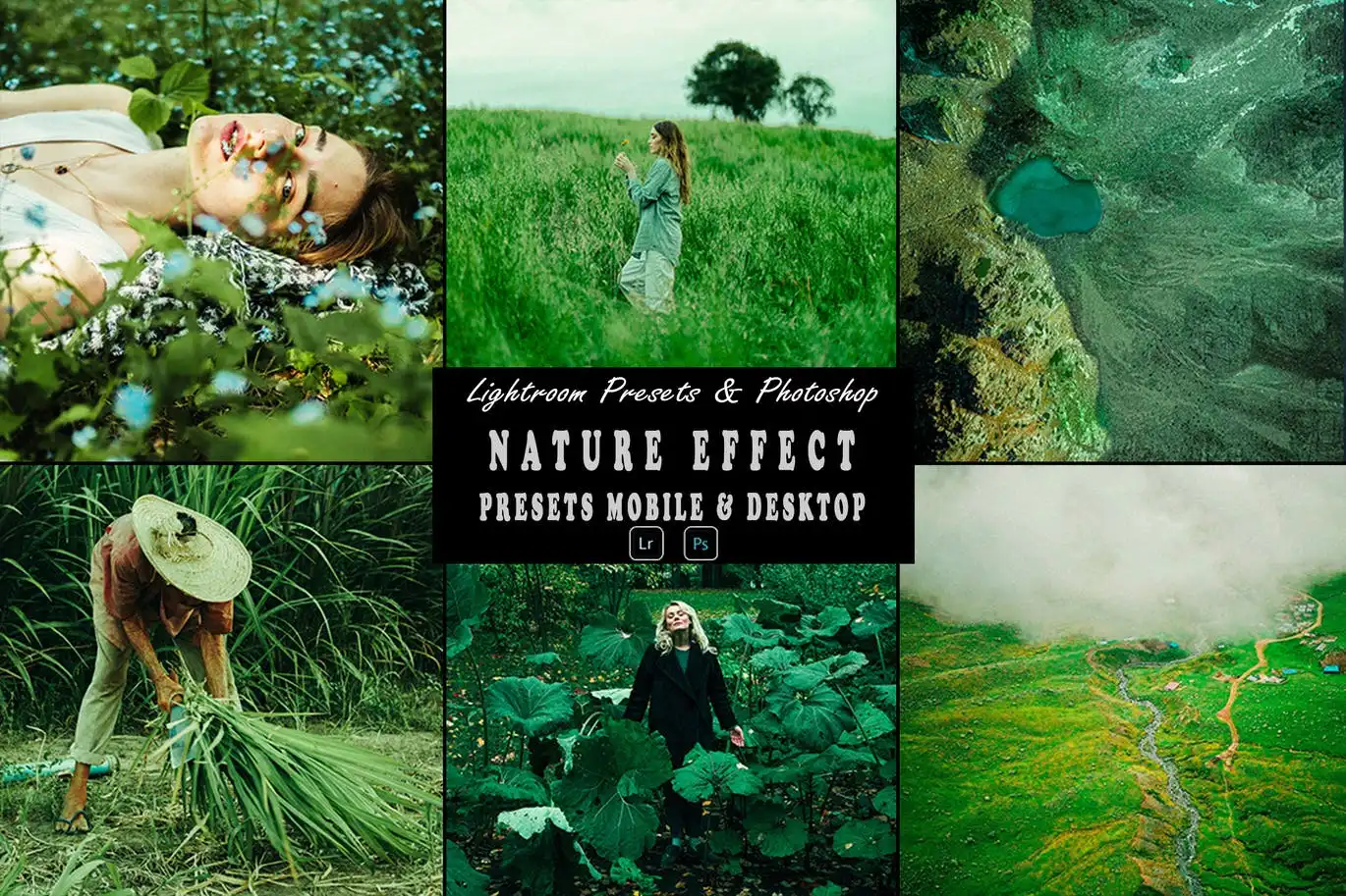 Nature Photoshop Action & Lightrom Presets 3 nature photoshop action lightrom presets